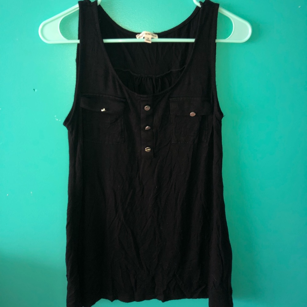 Black dressy tank top